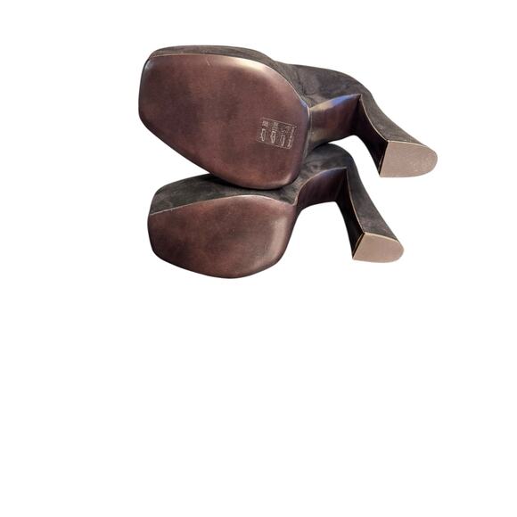 Giuseppe Zanotti NIB 145mm Aureliee Suede Sock Boots in Black Size 39.5 - Picture 13 of 15